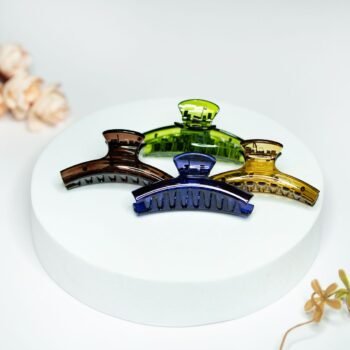 Small Glossy C-Shape Hair Claw