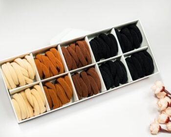 Premium Quality Soft Rubber Bands – 4 Colors