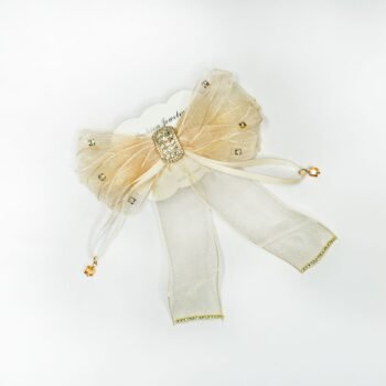 Luxe Crystal Embellished Bow