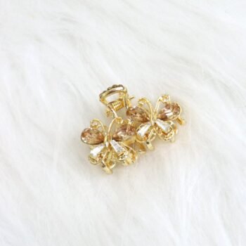 Crystal Butterfly Hair Claw